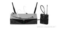 AKG WMS420 Head Set Band U2 радиосистема с приёмником SR420, портативный передатчик PT420+микрофон с оголовьем C555L, в комлекте ветрозащита W444, адаптер, 1 батарейка AA