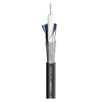 600-0161 SC-Vector 0.8/3.7 PVC BLK Кабель коаксиальный 75 Ом, 100м, Sommer Cable