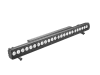DTS FOS 100 SOLO POWER CT WIDE lens, IP20, Silver Линейный LED светильник, 12902 Lum, 24 Full White (White+Amber) LEDs, угол 15‘, DMX 512, 200 Вт, 990*100*78 mm, 7,5 kg