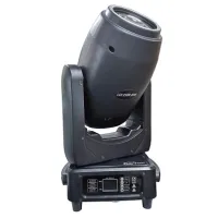 Led Star MA-250BSW Вращающаяся светодиодная голова 3 в 1, 250ВТ, 9 цветов + белый, 9 статичных и 7 вращающихся гобо рисунков, 3-х фасетная вращающаяся призма, линейный диммер