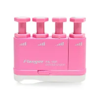 FA-10P-P Extend-O-Grip Тренажер для пальцев, регулируемый, розовый, Flanger