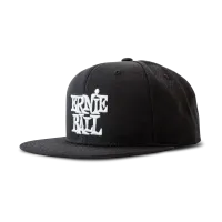 Ernie Ball 4154 бейсболка чёрная с белым логотипом Ernie Ball