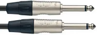 STAGG NPC030R - гитарный патч шнур, jack-jack, , длина 30см.
