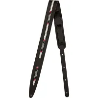 FENDER Paramount ACOUSTIC Leather Strap Black ремень для гитары, кожа, цвет черный
