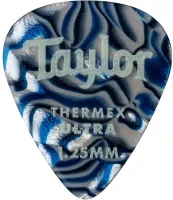 TAYLOR 80731 PREMIUM DARKTONE ® 351 THERMEX ® ULTRA PICKS медиатор, толщина 1.5 мм, цвет Blue Swirl
