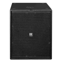 HK AUDIO CT 118 Sub Низкочастотная акустическая система. Комплектация - 1x18". Мощность RMS\Peak 1000\4000 Вт, чувствительность 100 дБ, Max SPL 131 дБ, диапазон воспроизводимых частот 41-350 Гц, сопротивление 8 Ом. Габариты 500х600х680 мм, вес 42.5 кг.