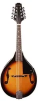 STAGG M20 - мандолина, дека, обечайки и низ: липа, гриф: nato, накладка грифа: палисандр, мостик: черный клен, звуковые отверстия "ff", цвет: Violin Sunburst