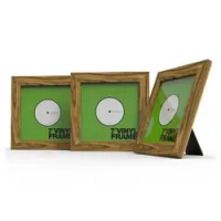 Glorious vinyl frame set 7" rosewood  комплект рамок для обложек винила формата 7'', цвет палисандр