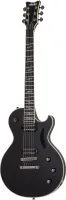 SCHECTER SOLO-II BLACKJACK - электрогитара, 22 лада, корпус: махагон, гриф: махагон 3 куска со вставками из карбона, вклееный, накладка: черное дерево, звукосниматели: HH Lundgren M6, регулировки: 2х громкость, 1х тон (push-pull), 3х позиционный переключа