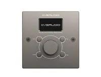 CVGAUDIO ERC-2BL - Настенный программируемый контроллер управления, TCP/IP, RS485, питание PoE, OLED дисплей, энкодер, цвет черный