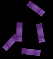 Конфетти бумажное 17х55мм фиолетовое