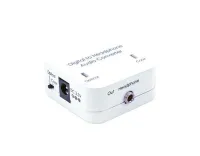 Cypress DCT-3HP- Преобразователь цифрового стереоаудио S/PDIF (RCA и TOSLINK) до 192 кГц в аналоговое стерео с предусилителем и регулятором громкости для наушников
