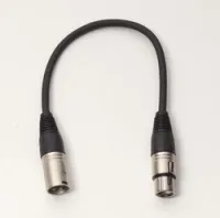 Rockcable rcl30170 d6  кабель xlr(m) xlr(f) 30 см