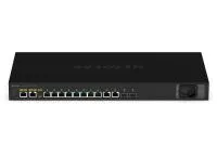 10-портовый 1G-коммутатор Biamp [NMS-NG10GPX-AVB] Netgear с поддержкой AVB, 8 портов с PoE+, 240 Вт