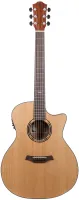 BATON ROUGE AR11C/ACE-W - электроакустическая гитара, 20 ладов, широкий гриф, верхняя дека: массив канадского кедра, задняя дека и обечайка: махагон, гриф: махагон, накладка: овангкол, звукосниматель BR-2.1P, цвет натуральный