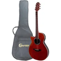 Гитара электроакустическая для левшей CRAFTER FX-550EQ L/AM  Чехол