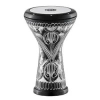 Meinl he-3018  думбек 8 1/2" х 17 1/8", алюминий, цвет черный с гравировкой