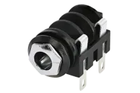 NEUTRIK NMJ2HC-S панельный разъем Jack 6.3мм TS (моно) гнездо, для установки на горизонтальную плату