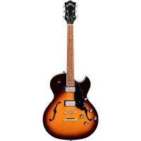GUILD Starfire I SC Antique Burst, полуакустическая гитара, верхняя дека и корпус - клён, электроника Guild HB-2 (HH), цвет - ан