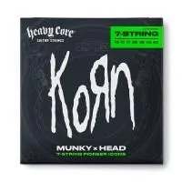 Dunlop krhcn1065 korn  струны для 7-струнной электрогитары, heavy core, 10-65