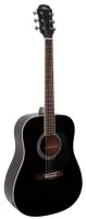 Aria AD-18 BK Гитара акустическая,корпус: ель, задняя и боковые стороны: Mahogany