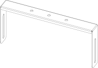 D&b audiotechnik e6 horizontal bracket