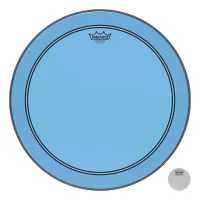 REMO P3-1318-CT-BU Powerstroke® P3 Colortone™ Blue Bass Drumhead, 18' цветной двухслойный прозрачный пластик для бас-барабана, г