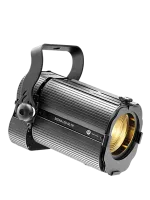DTS SCENA LED 50 FR, 3000K, Black Театральный LED прожектор с линзой Френеля, 1 x White 50 Вт LED, цветовая температура 3000°K, CRI>80, 1850 Lux/3 m, Zoom 14° - 77°, линза Ø 112 мм, линейный моторизованный зум, 2 DMX кан., разъемы POWERCON In, DMX In/Out