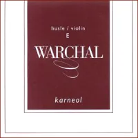 Violin E string Warchal Karneol 501L - Steel E1 Karneol string with loop for 4/4 violin