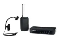 SHURE BLX14E/P98H M17 радиосистема с инструментальным микрофоном PGA98H для духовых музыкальных инструментов, 662-686 МГц, встроенные антенны. Черный