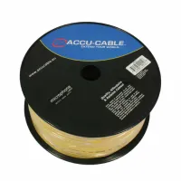 ADJ AC-MC/100R-Y  микрофонный кабель 2 х 0.22мм2 Цвет желтый. В катушке 100м
