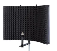 Aurasonics as1 акустический экран для микрофонов, с креплением на стойку 43x31см