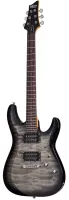 SCHECTER C-6 PLUS CB - 6-струнная электрогитара, 24 лада, корпус: липа, гриф клён, на болтах, накладка палисандр, звукосниматели HH Schecter Diamond Plus, регулировки: громкость, тон, 3х позиционный переключатель, Цвет гитары: Charcoal Burst (CB)