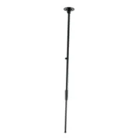 K&M 22160-300-55  микрофонная стойка прямая, чёрная, с креплением к потолку