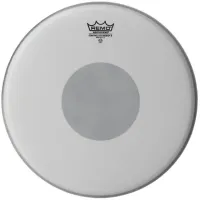 REMO BE-0110-10- CONTROLLED SOUND®, EMPEROR®, Coated, 10' Diameter, BLACK DOT™ On Bottom двухслойный матовый пластик с черным це