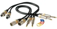 Rockcable rcl30383 d6 f  кабель xlr(f) -джек 1/4, 3 метра.