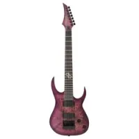 Solar guitars s1.7app  7-струнная гитара, цвет фиолетовый берст