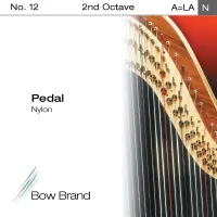 Harp A2 string Bow Brand Pedal Artists Nylon - Concert harp A 2 octave nylon string