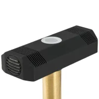 ClockAudio CS 2S-RF RGB - Двухэлементный конденсаторный микрофон для установки на поверхности стола с полу-кардиоидной характеристикой, программируемый RGB LED перелючатель, цвет черный.