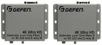 Gefen EXT-HDRS2IR-4K2K-1FO- Комплект устройств для передачи сигналов HDMI 4Kх2K 3D, RS-232 и ИК по многомодовому оптоволоконному кабелю