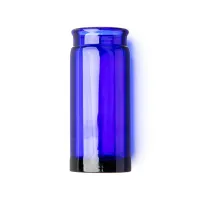 DUNLOP 278 Blue Blues Bottle Regular Large слайд стеклянный в виде бутылочки, синий
