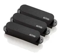 SA Set Black Комплект из 3 активных звукоснимателей типа "сингл" для Stratocaster Магнит: Алнико. Звучание гармоники, сходное с колокольчиком, и повышенный сустейн.