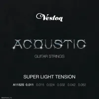 VESTON A1152 S - Струны для акустической гитары