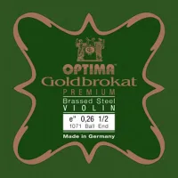 Струна E для скрипки Optima Goldbrokat Brass Premium G1071 26B 1/2