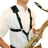 BG Comfort Men Regular S40CSH Ремень для альт и тенор саксофона с пластиковым карабином
