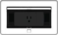 Crestron FT2-202-MECH-AL, система управления кабелями серии FT2, размер 202, механическая, цвет алюминиевый