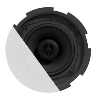 AUDAC CIRA524I/W Двухполосная, коаксиальная, встраиваемая акустическая система, НЧ: 5,25", ВЧ: 1". Мощность (8 Ом): RMS - 30 Вт. Мощность (100В): 24-12-6 Вт. Цвет: Белый.