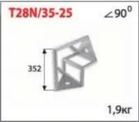 ИМЛАЙТ T28N/35-25 Стыковочный угол 90 градусов, d28х2 \ d16х2мм.