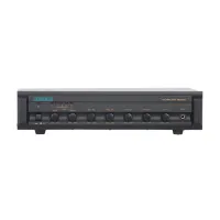 DSPPA MP-1000P Микшер-усилитель 350 Вт\100В, 3 микр., 2 Aux входа, 1  Aux вых., питание 220В. Габаритные размеры 483х88х345 мм. Масса 14 кг