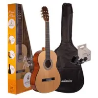 Admira alba pack sale  классическая гитара, цвет натуральный, комплект: чехол, тюнер